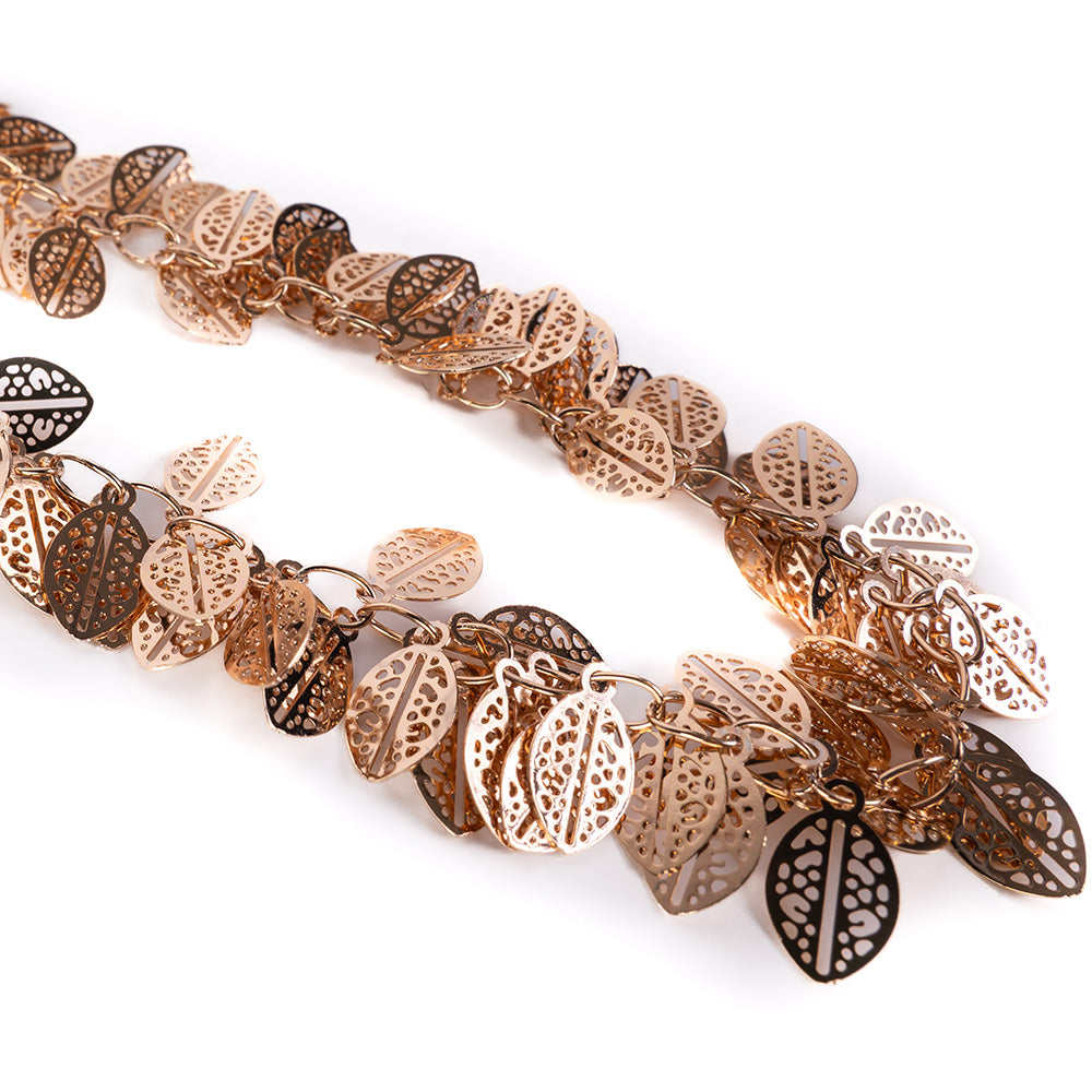 CHOKER NECKLACE WITH WOMEN'S PROFILE MEDALLIONS