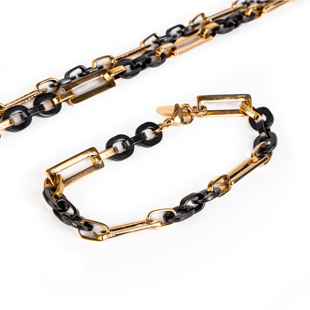 CHOKER NECKLACE WITH EXTENSION / BRACELET