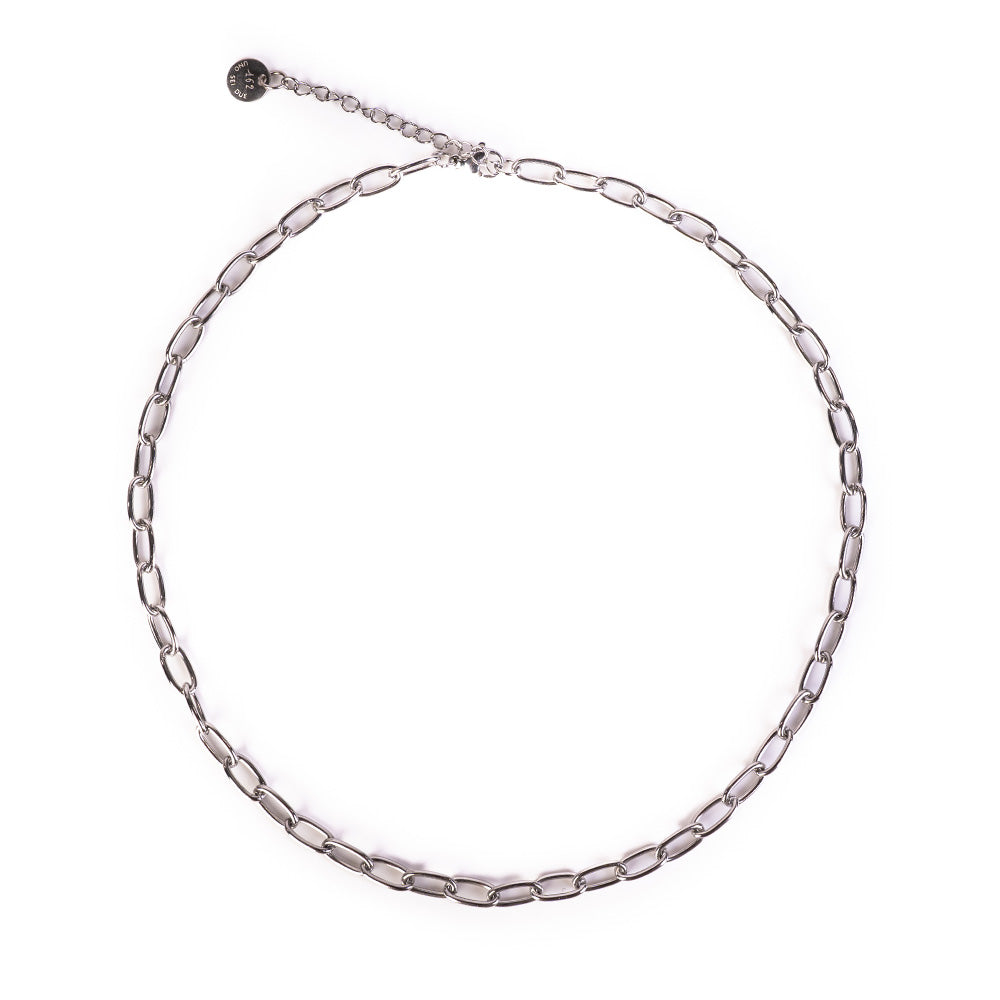 EXTENDED CHAIN CHOKER NECKLACE