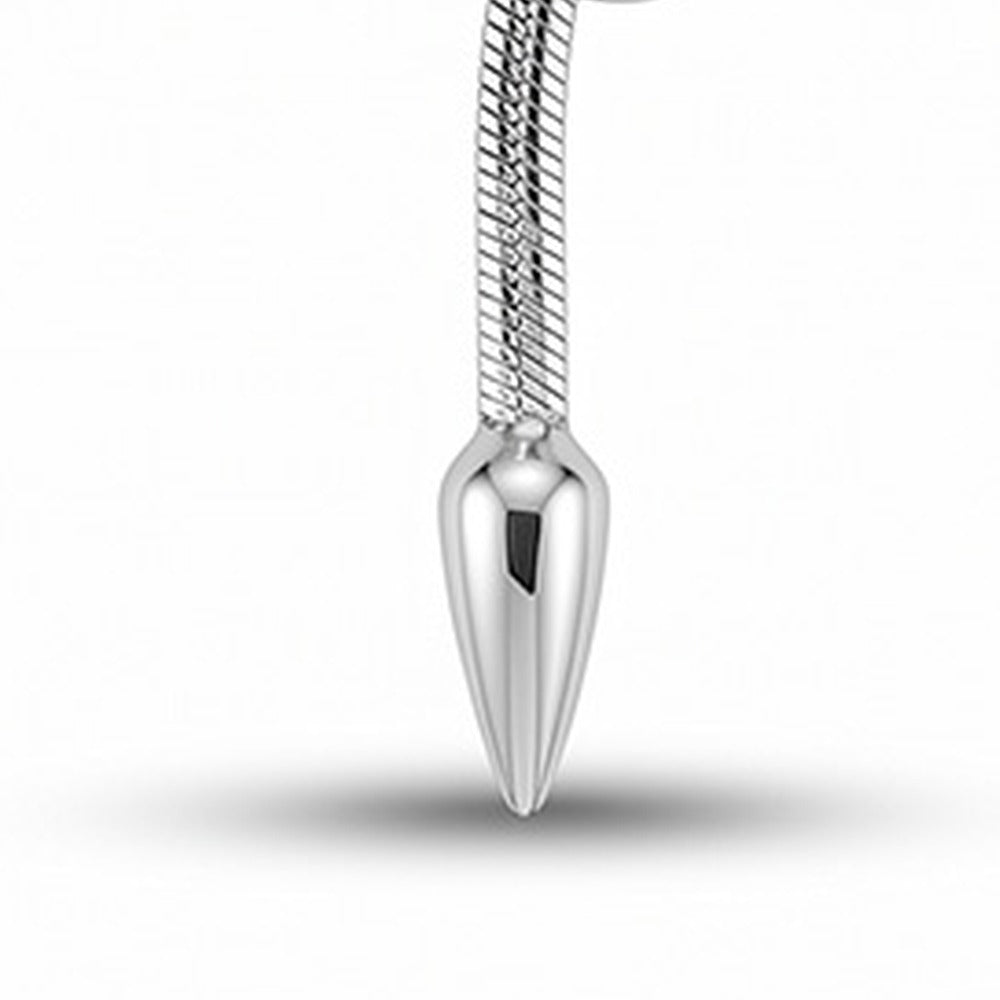 COLLANA A GIROCOLLO SNAKE CON TESTA E CODA SCORREVOLI