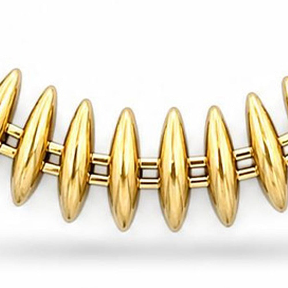 COLLANA A GIROCOLLO CHICCHI DI RISO MEDI