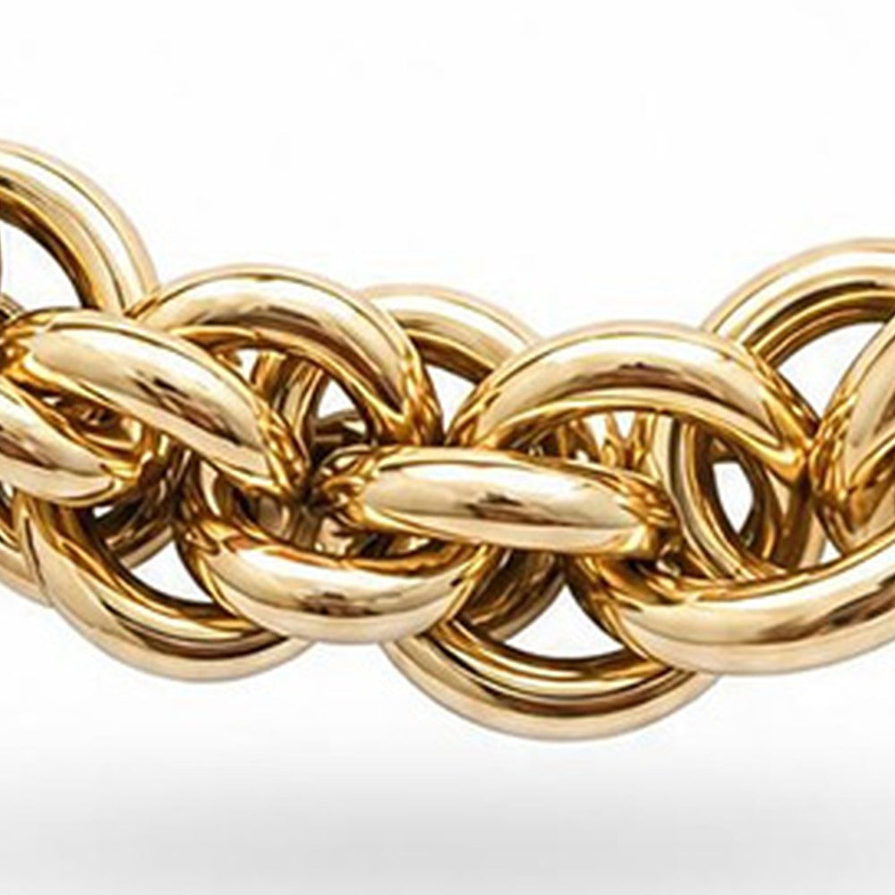 COLLANA GIROCOLLO EFFETTO INTRECCIATO