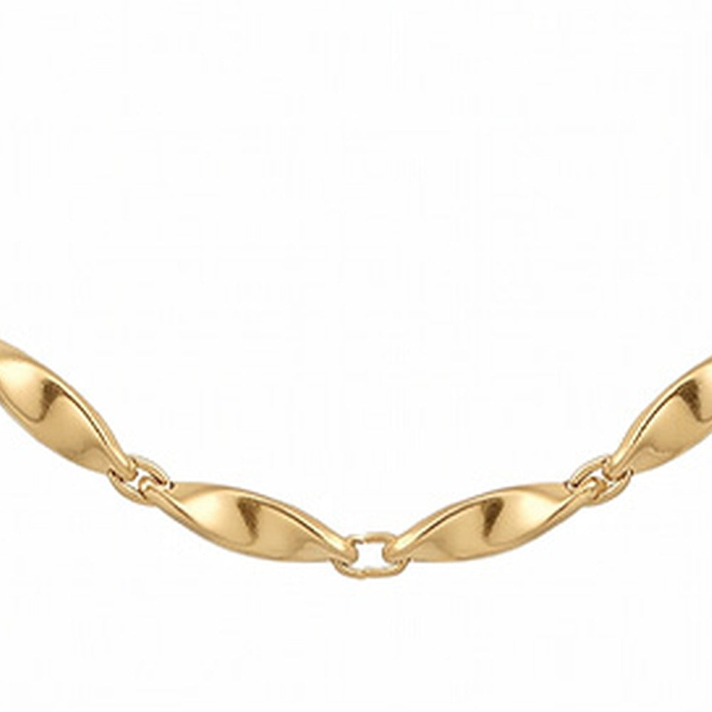 COLLANA GIROCOLLO BASE CON ELEMENTI PIATTI