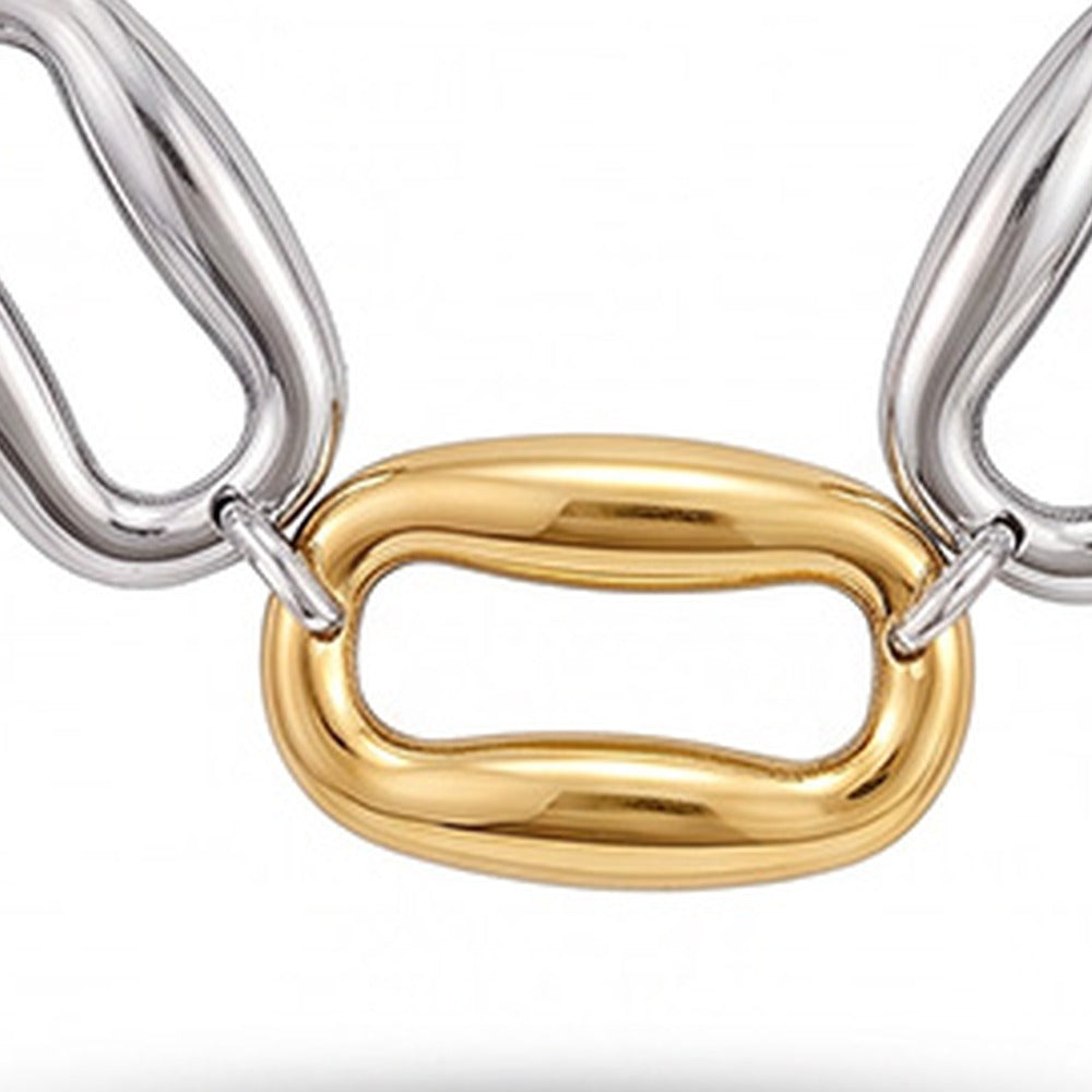 COLLANA GIROCOLLO CON MAGLIE MORBIDE