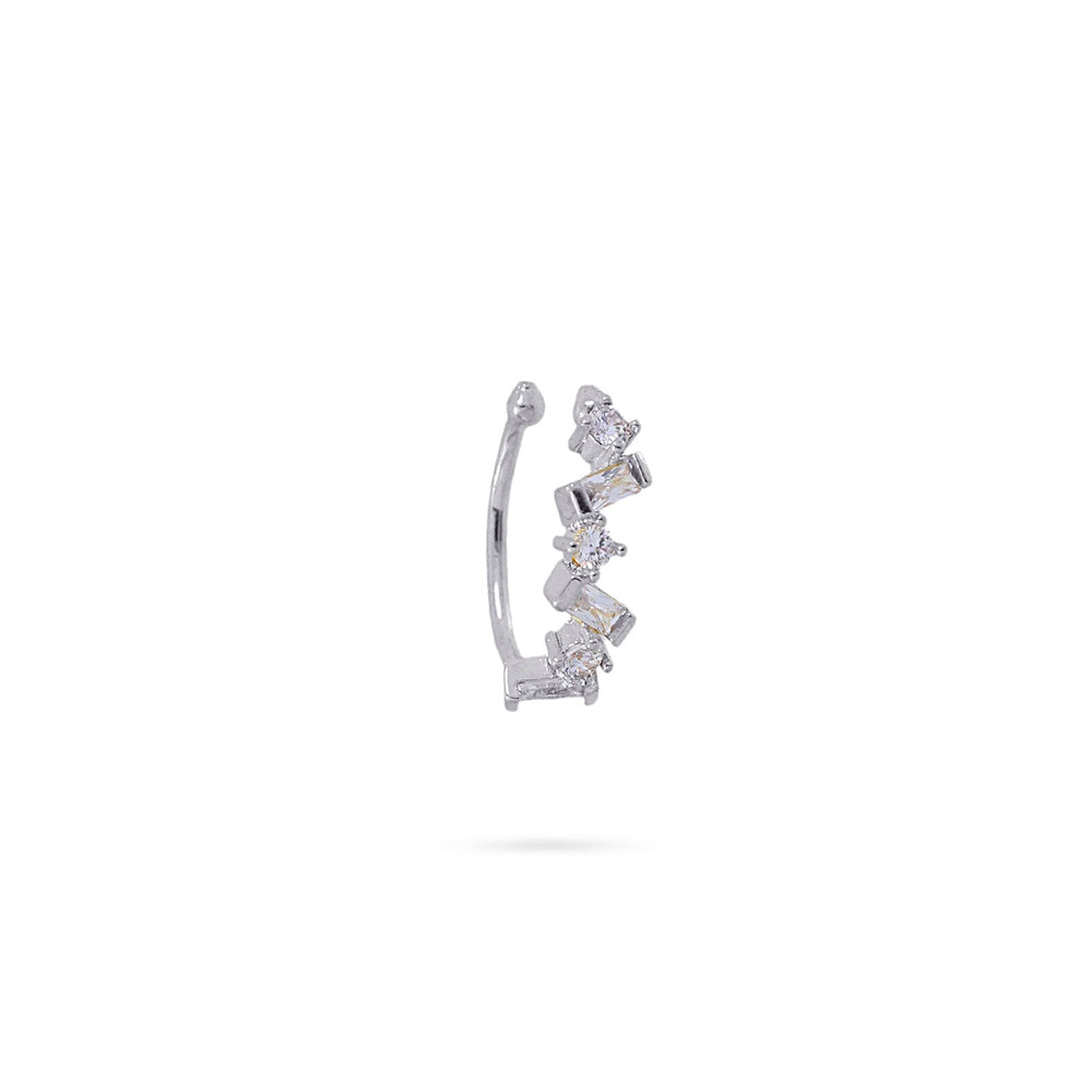 ORECCHINO SINGOLO EARCUFF CON ZIRCONI