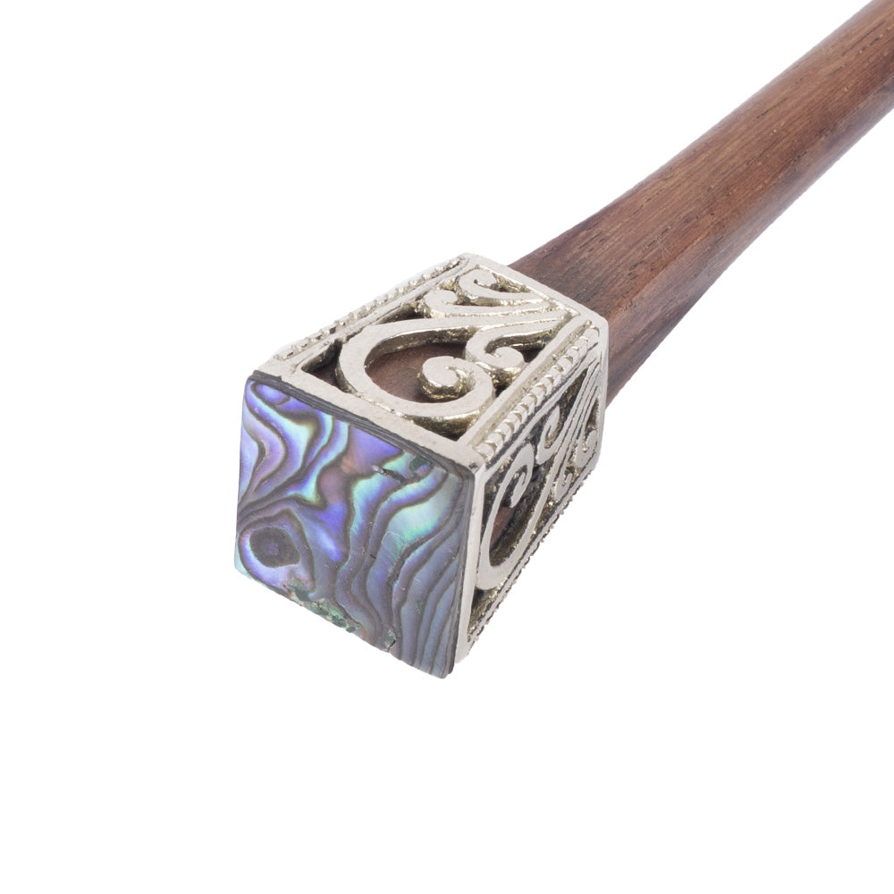 FERMAGLIO PER CAPELLI MADREPERLA QUADRATA