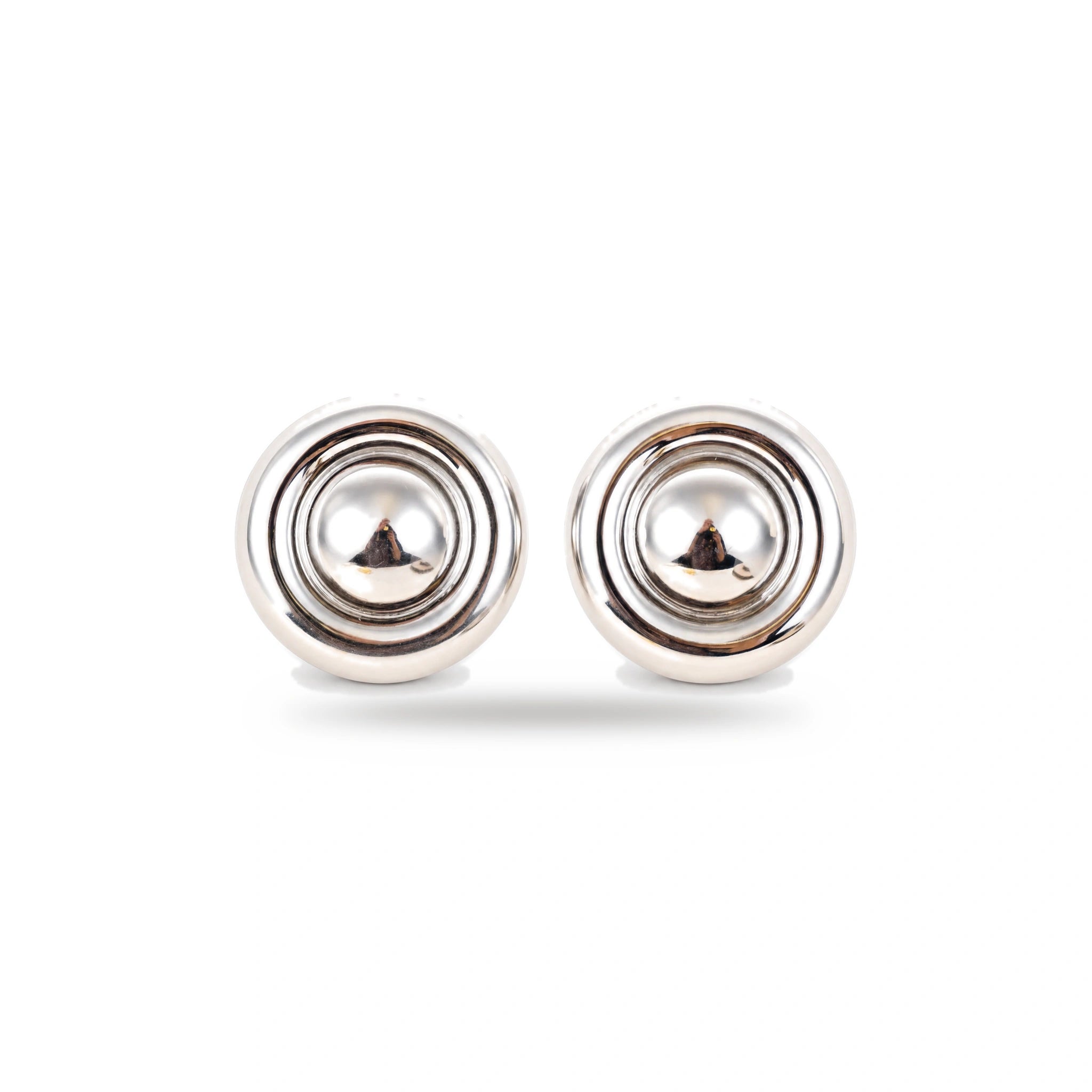 CIRCULAR STUD EARRINGS