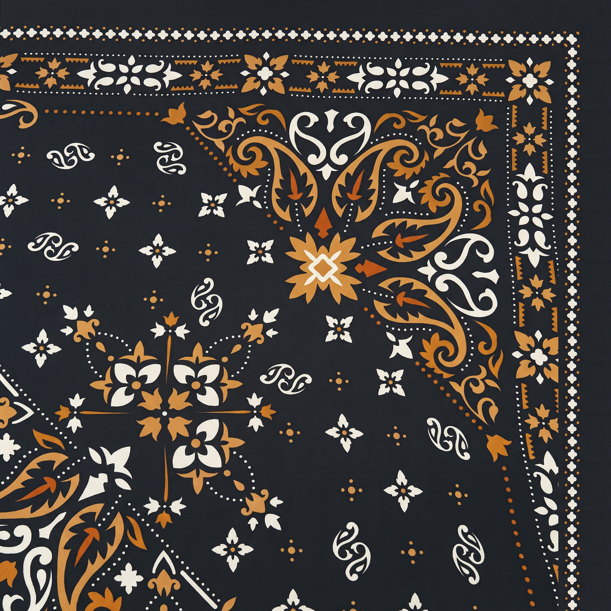 SCIARPA FOULARD DA COLLO CON FANTASIA A BANDANA CON PIU' COLORI