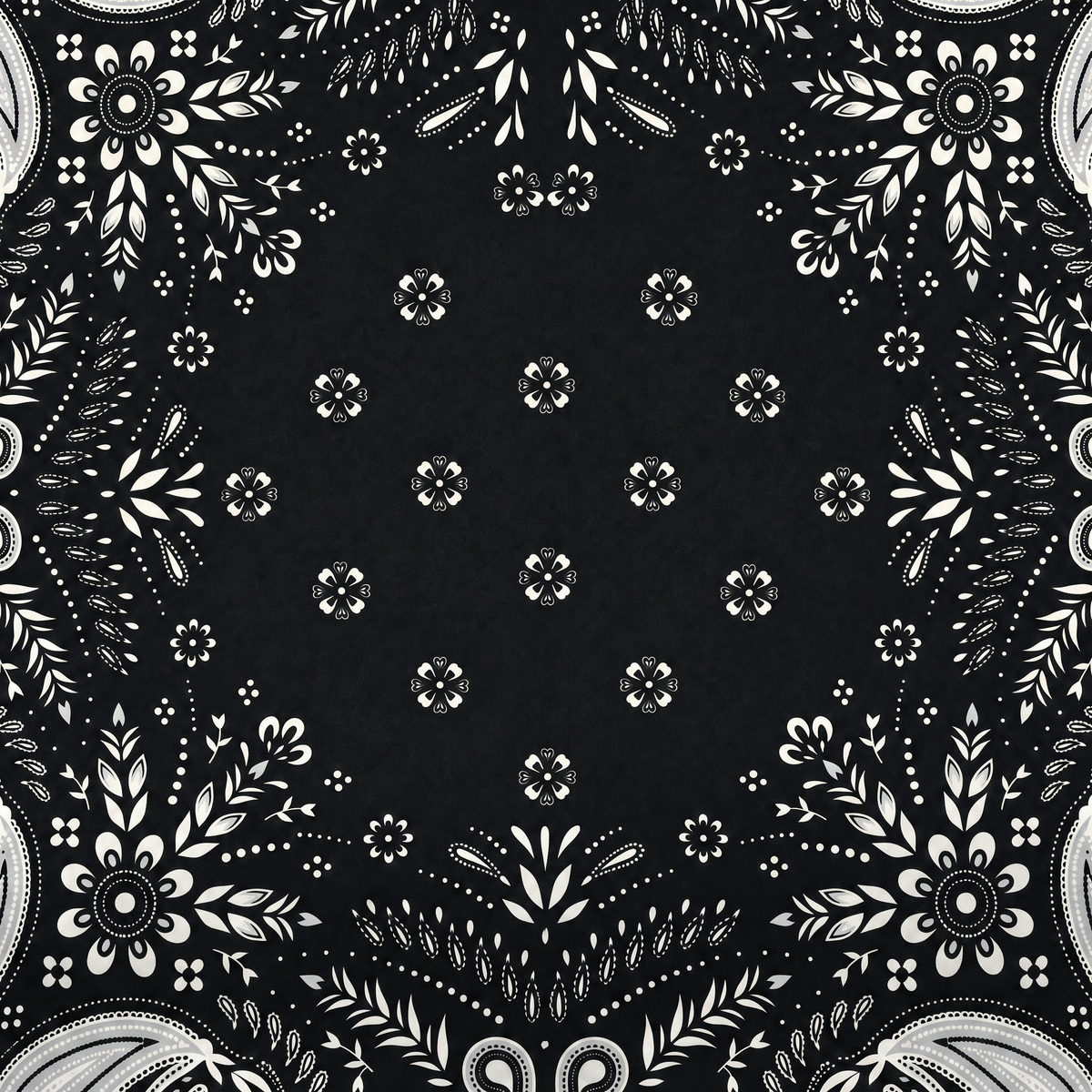 SCIARPA FOULARD DA COLLO CON FANTASIA PAISLEY