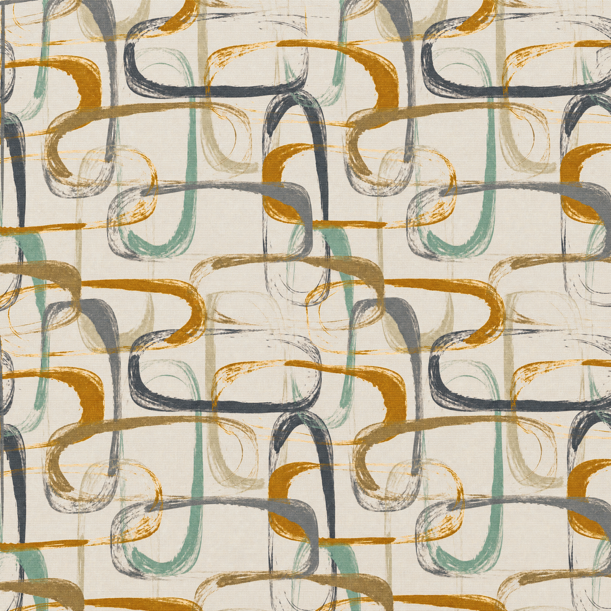 SCIARPA FOULARD DA COLLO CON FANTASIA ASTRATTA