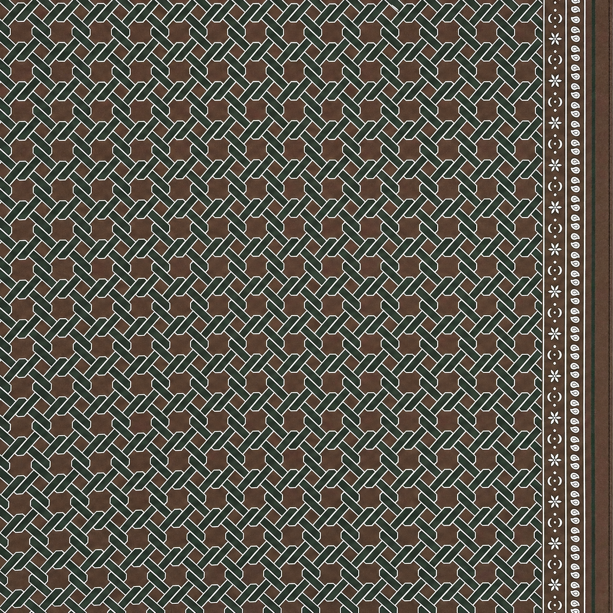 SCIARPA FOULARD DA COLLO CON FANTASIA RETE METALLICA