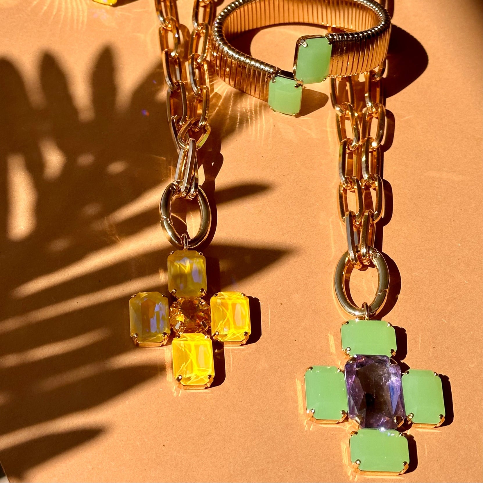 COLLANA LUNGA CON CROCE GRANDE