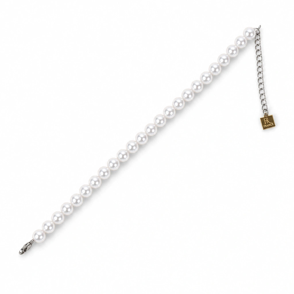 BRACCIALE CON PERLE CLASSICO DI DIAMETRO DIVERSO