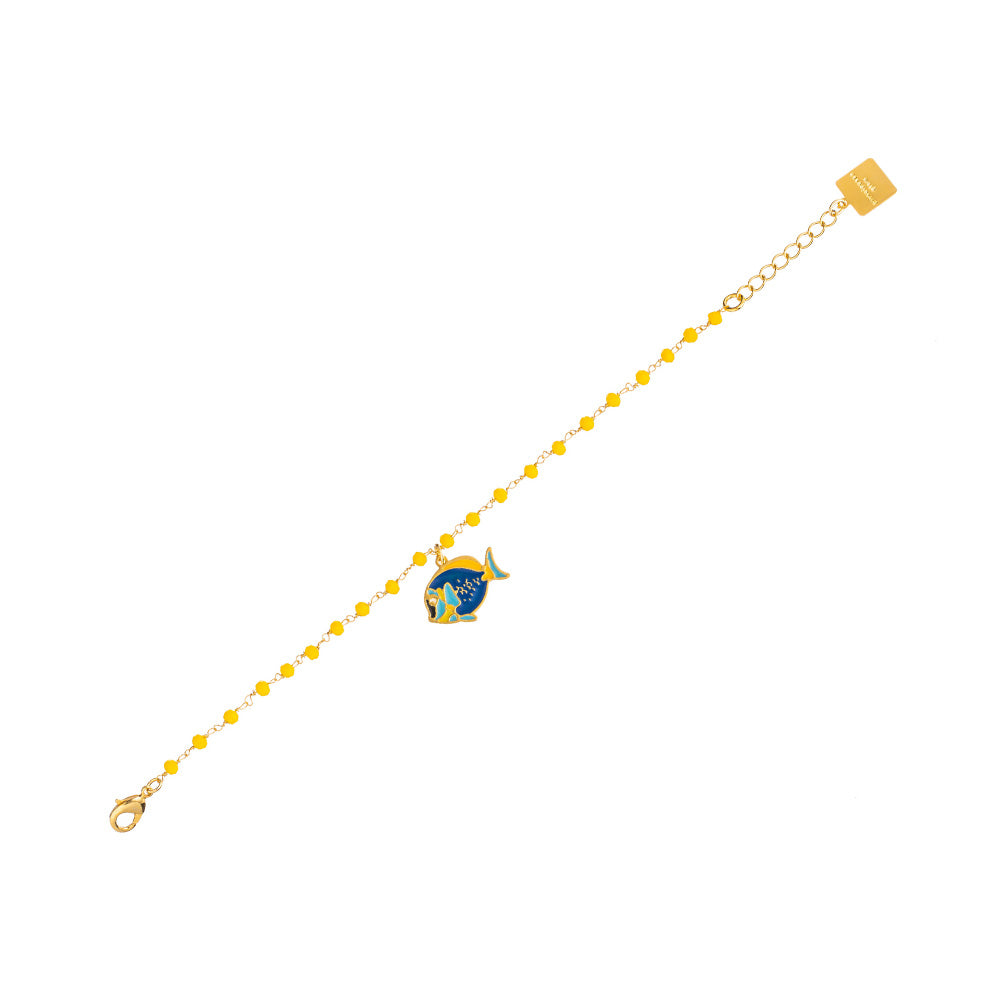 BRACCIALE MORBIDO ACQUA MULTI CHARM