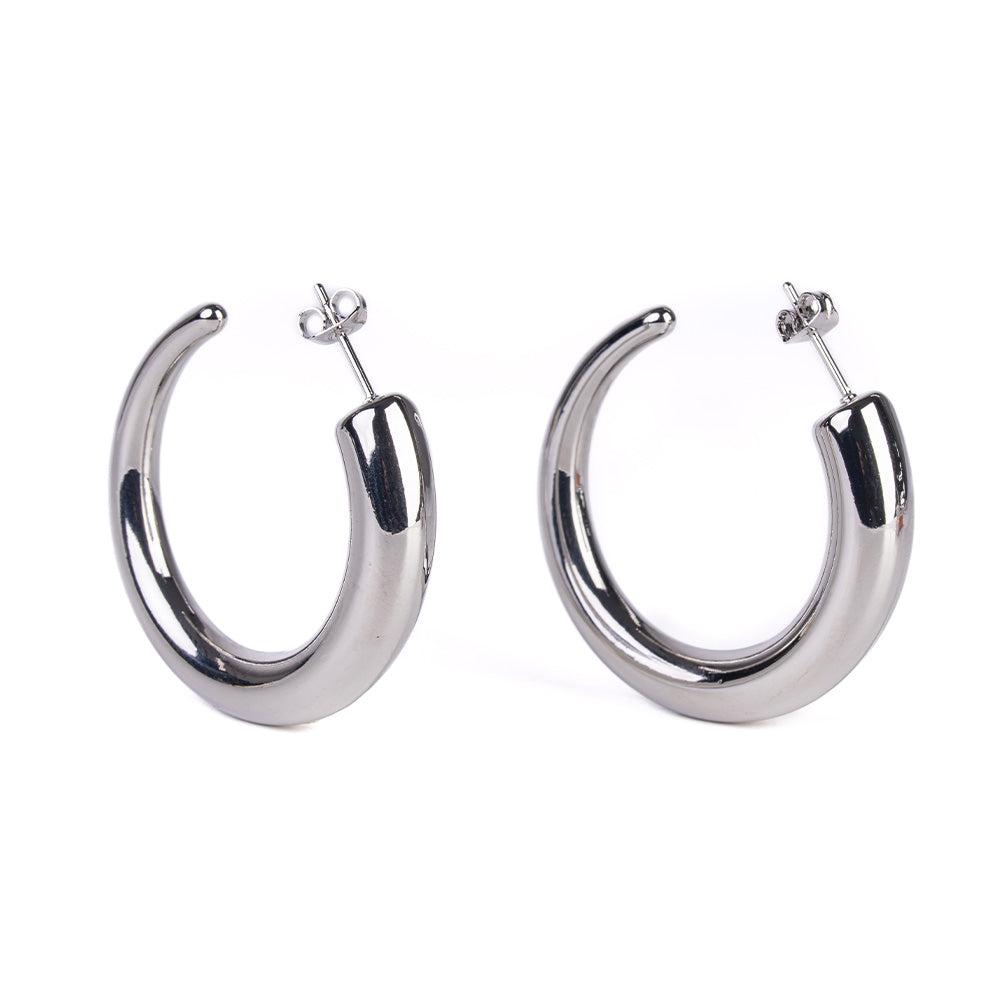 ORECCHINI PENDENTI A SEMICERCHIO