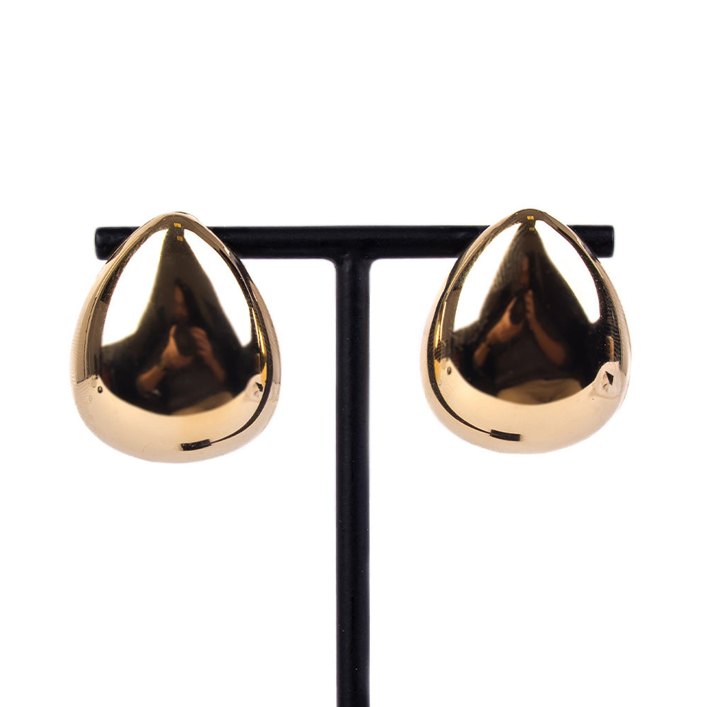 ORECCHINI PENDENTI A GOCCIA PIATTA