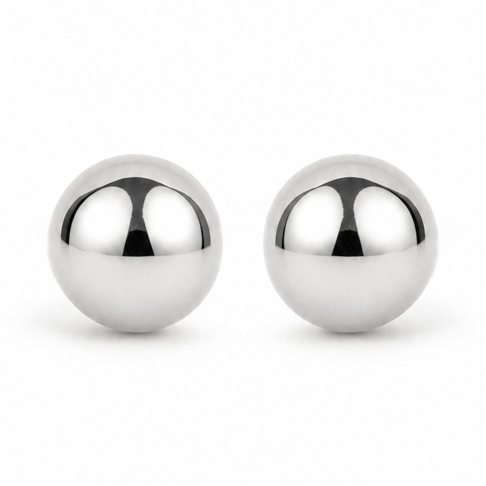 ORECCHINI A LOBO A SEMI SFERA