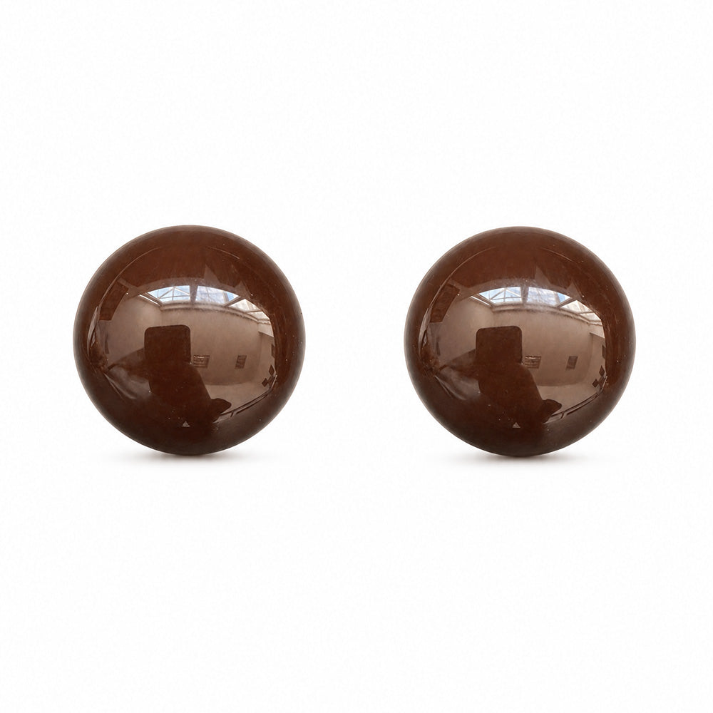 ORECCHINI A LOBO SEMI SFERA