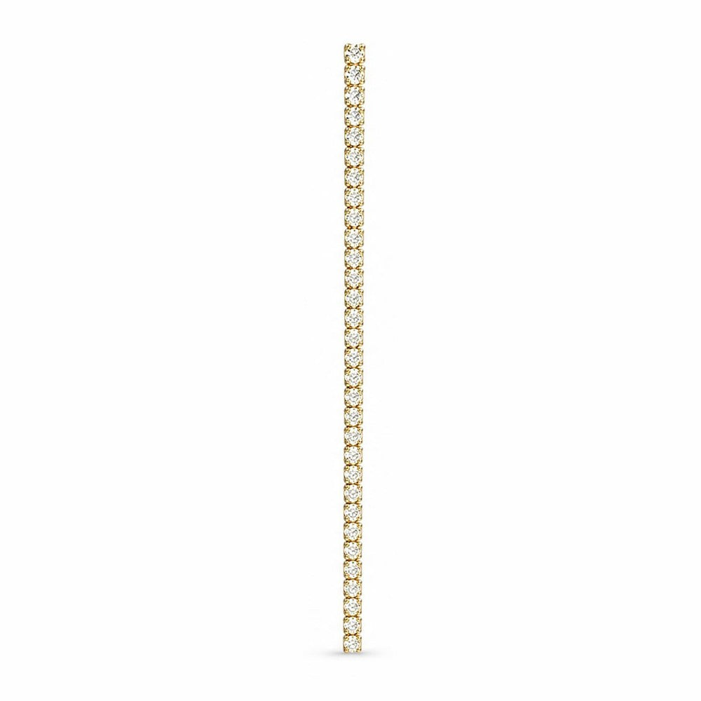 ORECCHINI PENDENTI CON FILO DI STRASS