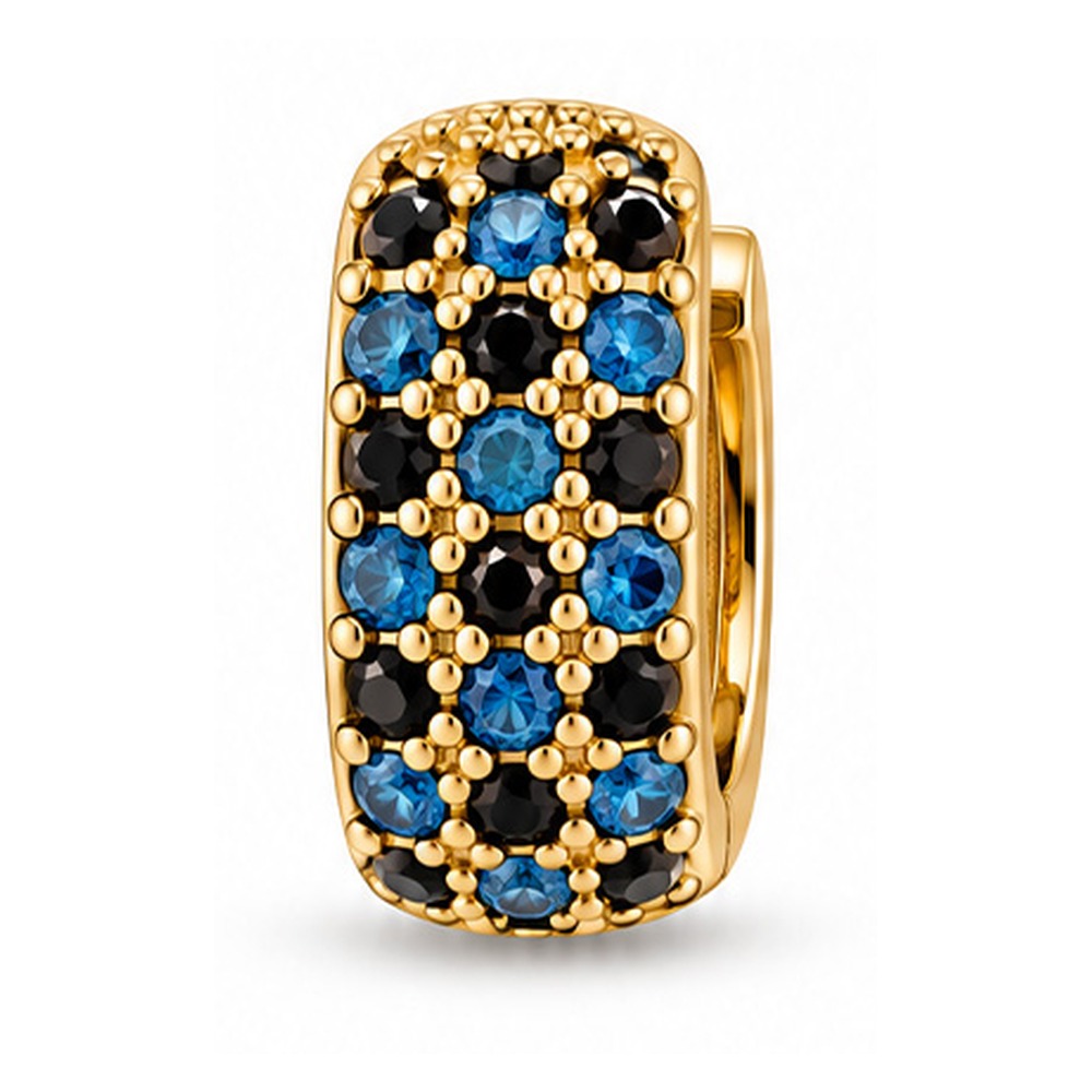 ORECCHINI A CERCHIETTO CON STRASS