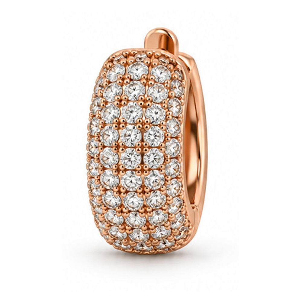 ORECCHINI A CERCHIETTO CON STRASS