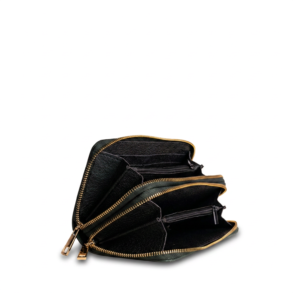 DOUBLE ZIP WALLET