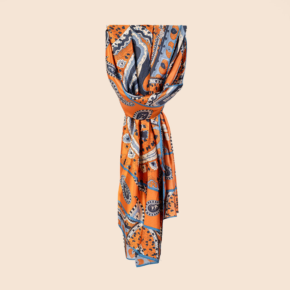 CASHMERE PATTERN SCARF IN DIFFERENT COLORS