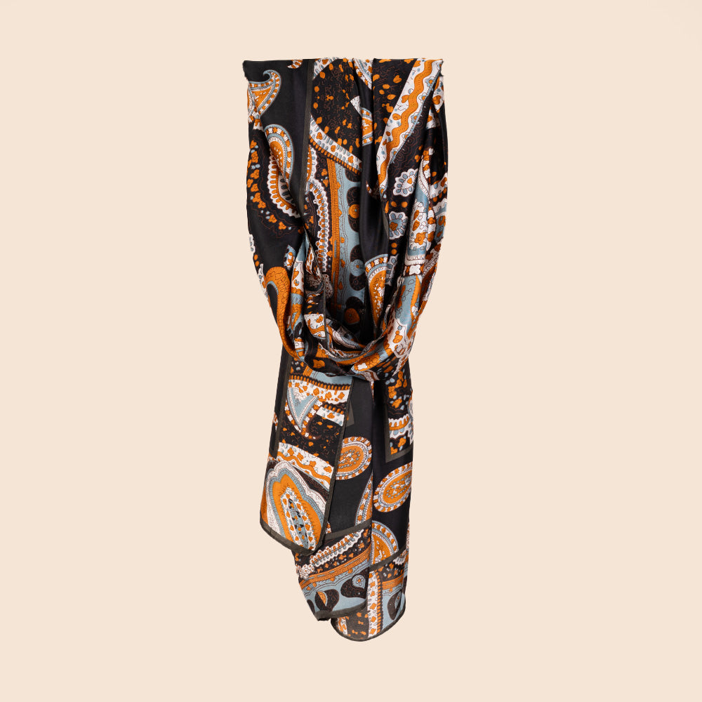 CASHMERE PATTERN SCARF IN DIFFERENT COLORS