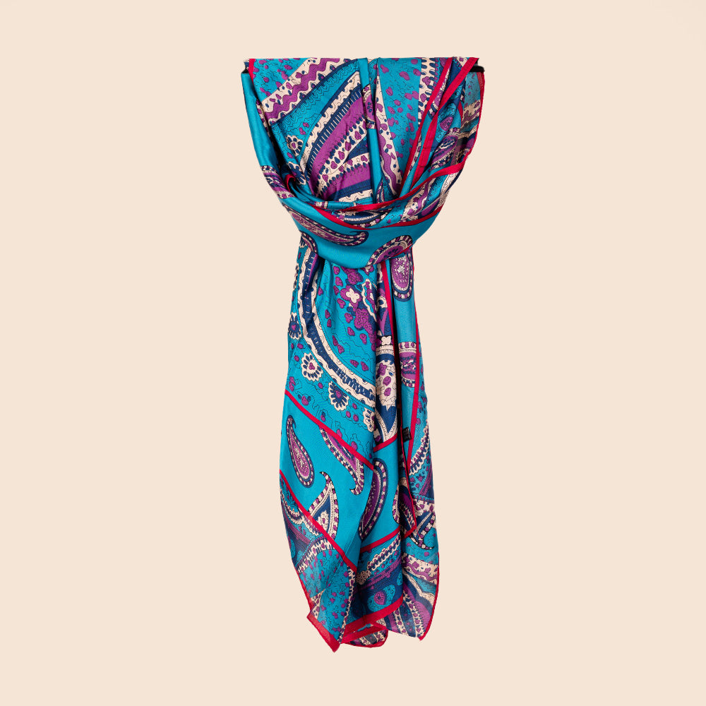 CASHMERE PATTERN SCARF IN DIFFERENT COLORS