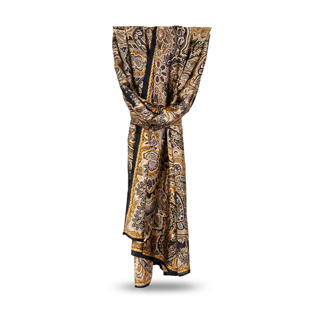 CASHMERE PATTERN SCARF IN DIFFERENT COLORS