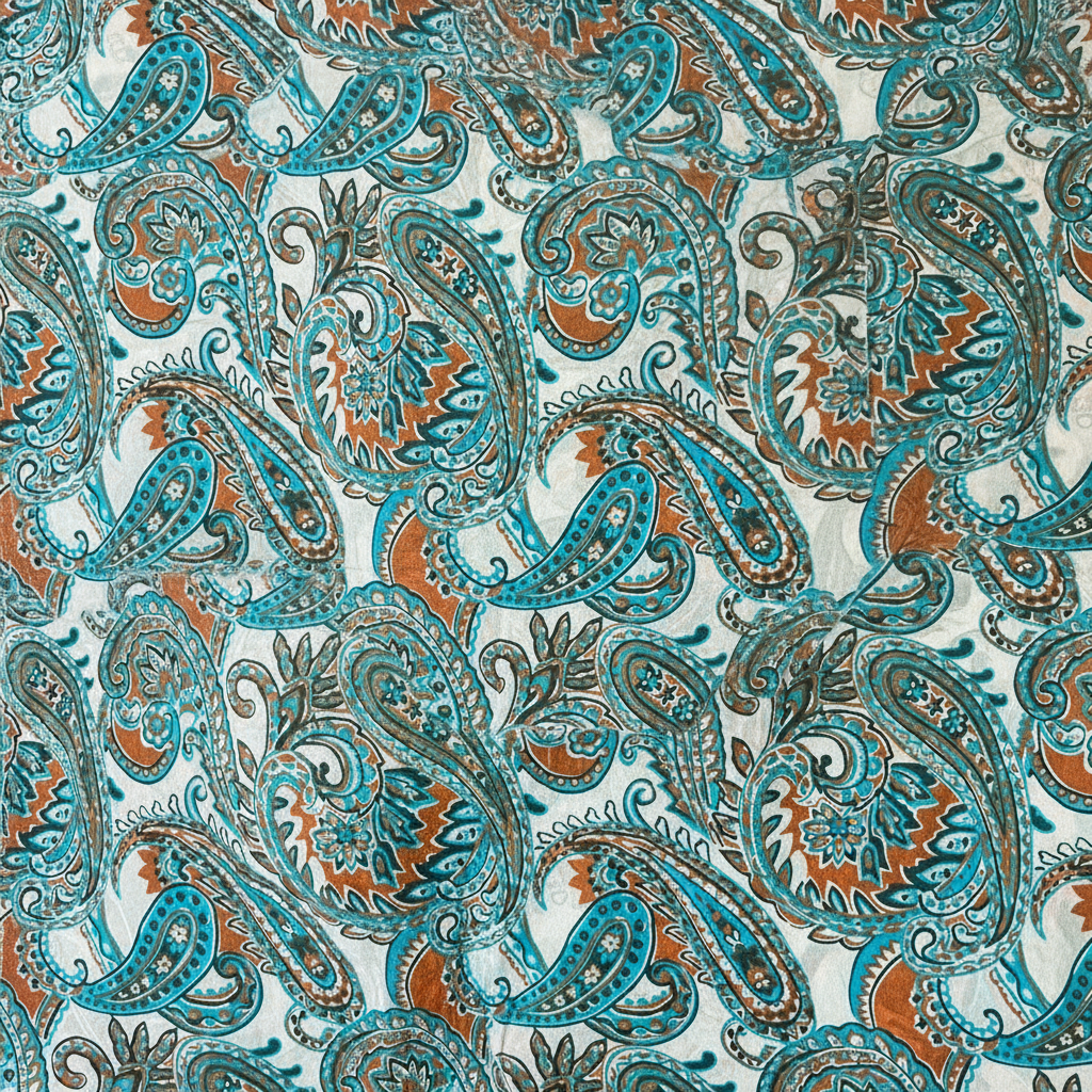 SCIARPA FOULARD IN SETA GRANDE FANTASIA CASHMERE