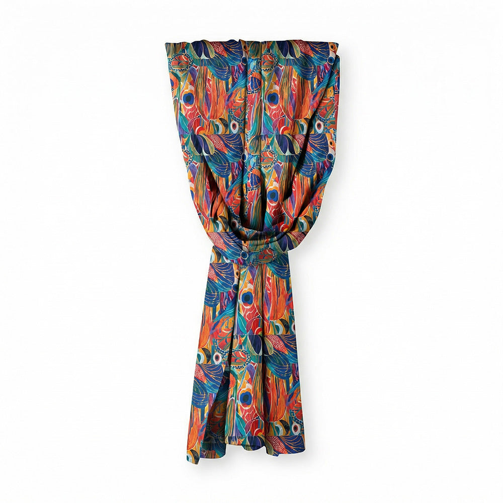 SCIARPA FOULARD IN SETA GRANDE A FANTASIA