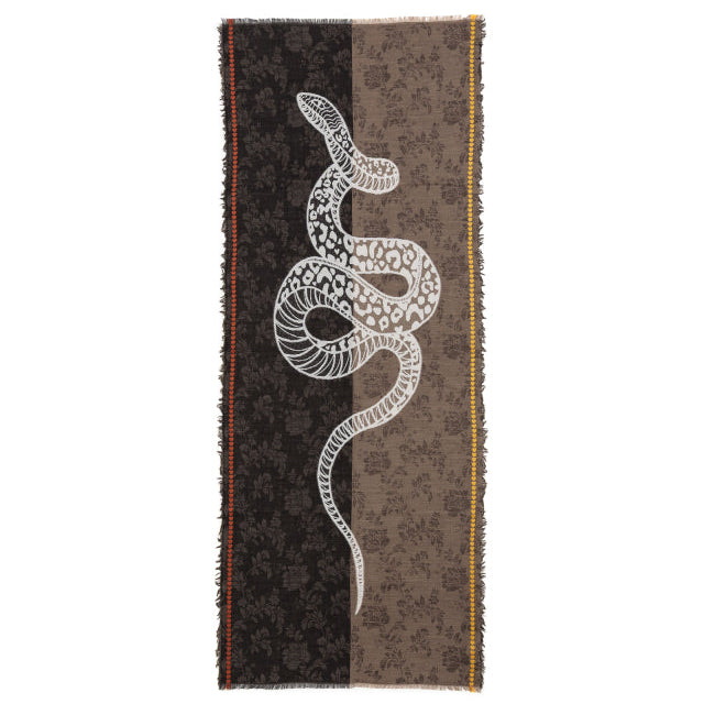 SCIARPA LEGGERA CON SERPENTE