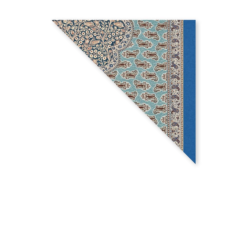 SCIARPA FOULARD DA COLLO CON FANTASIA MULTICOLOR