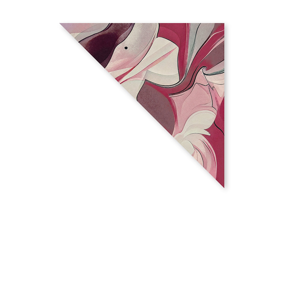 SCIARPA FOULARD IN SETA CON FANTASIA ASTRATTA