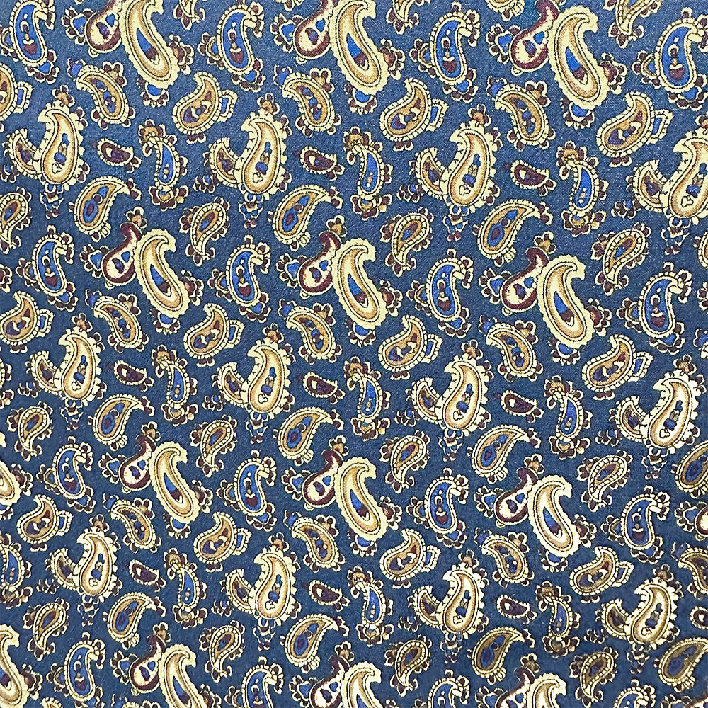 SCIARPA FOULARD IN SETA CON FANTASIA PAISLEY