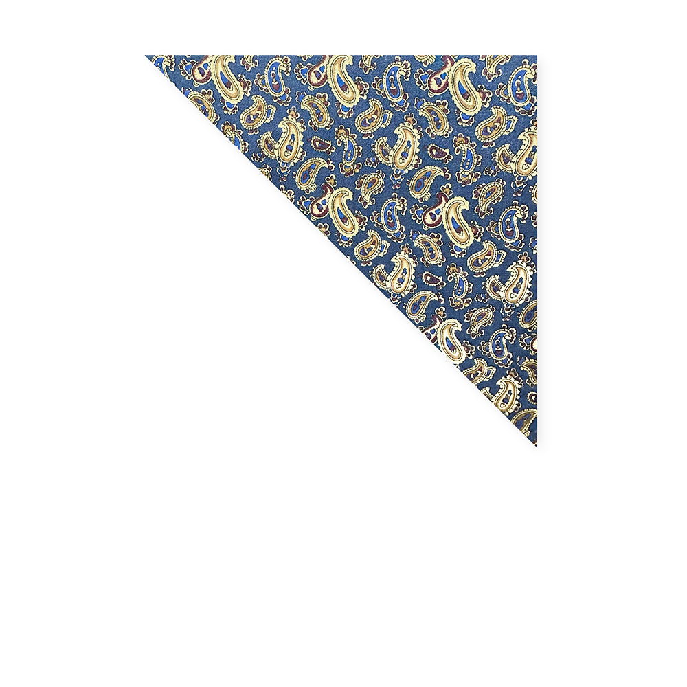 SCIARPA FOULARD IN SETA CON FANTASIA PAISLEY