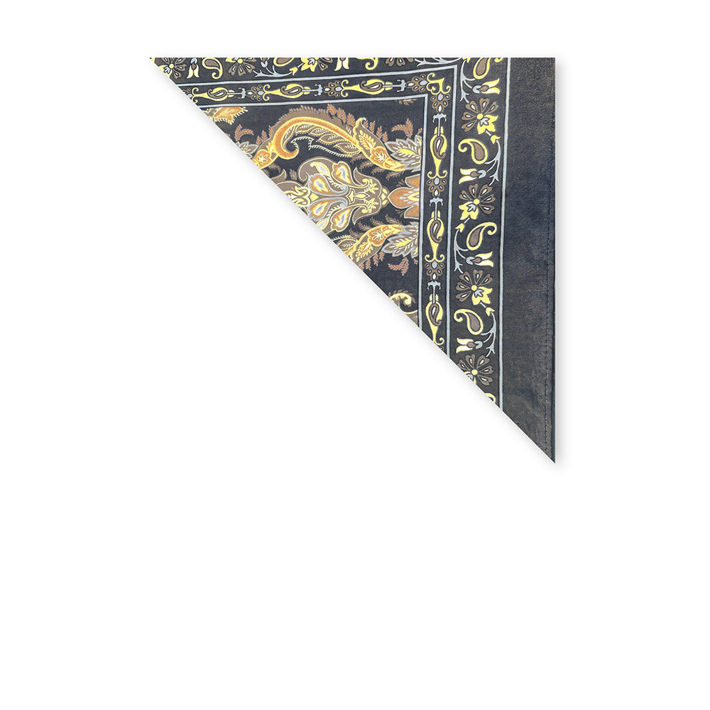 SCIARPA FOULARD DA COLLO A FANTASIA CASHMERE