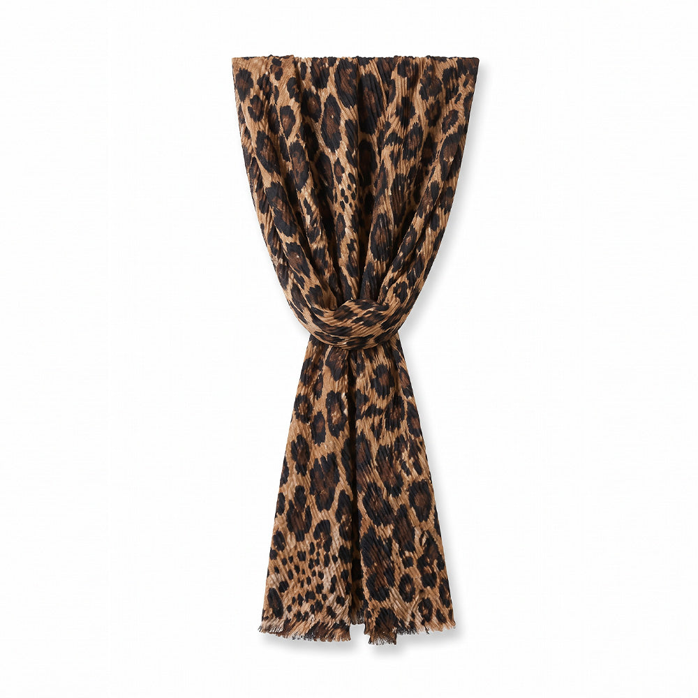 SCIARPA CON FANTASIA LEOPARDATA