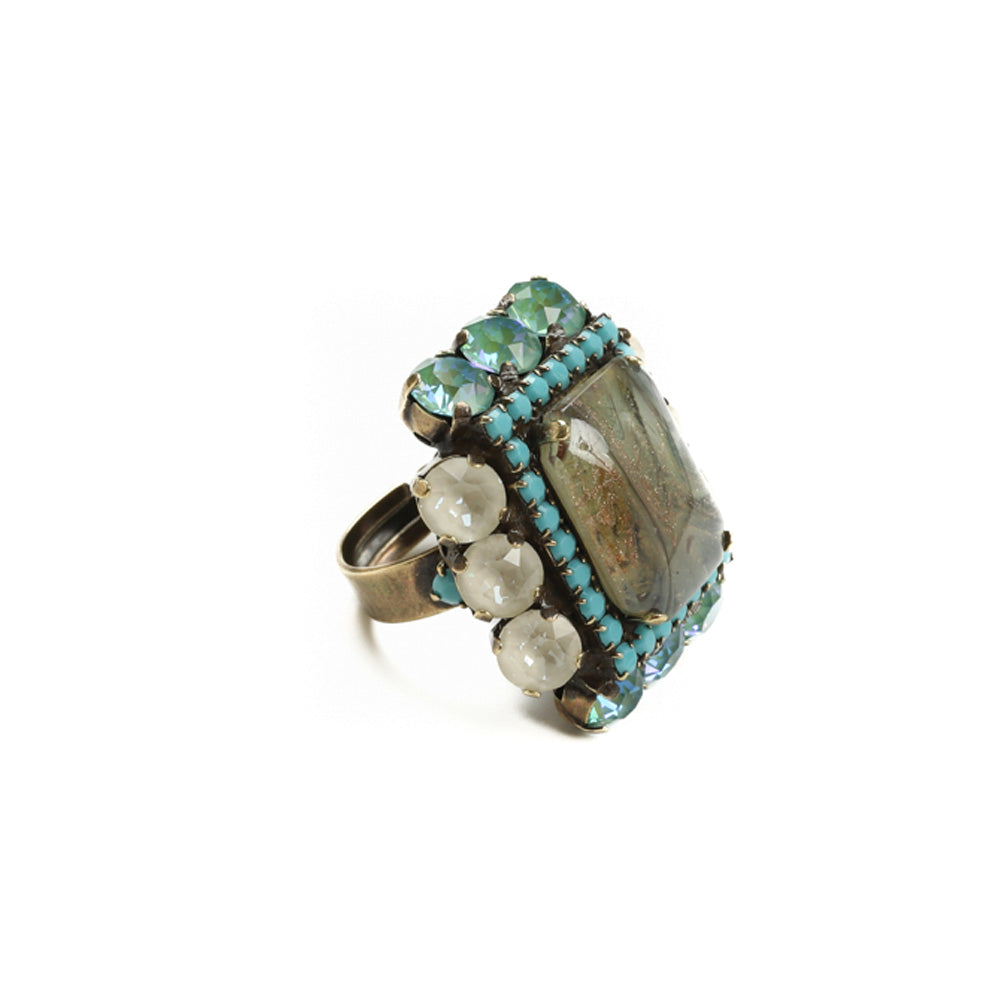 ANELLO REGOLABILE CON PIETRE