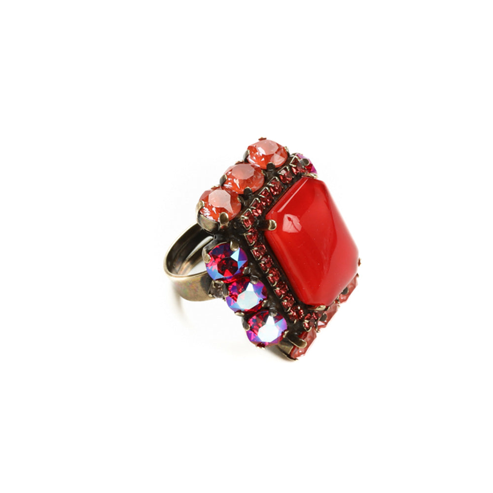 ANELLO REGOLABILE CON PIETRE