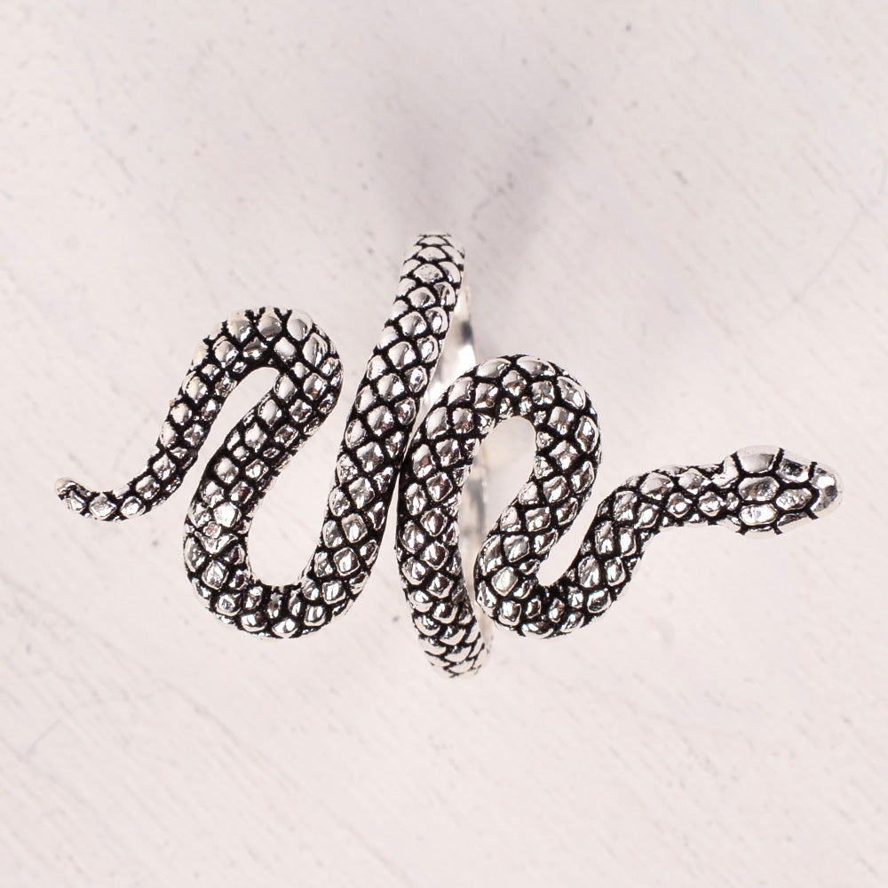 ANELLO SERPENTE INTAGLIATO