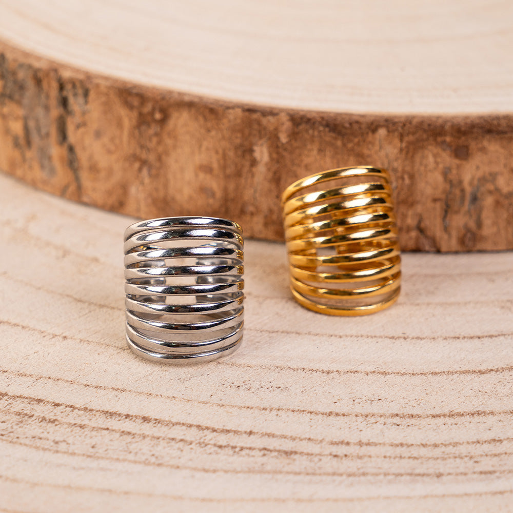 ORECCHINO EARCUFF GRANDE MULTIFASCIA
