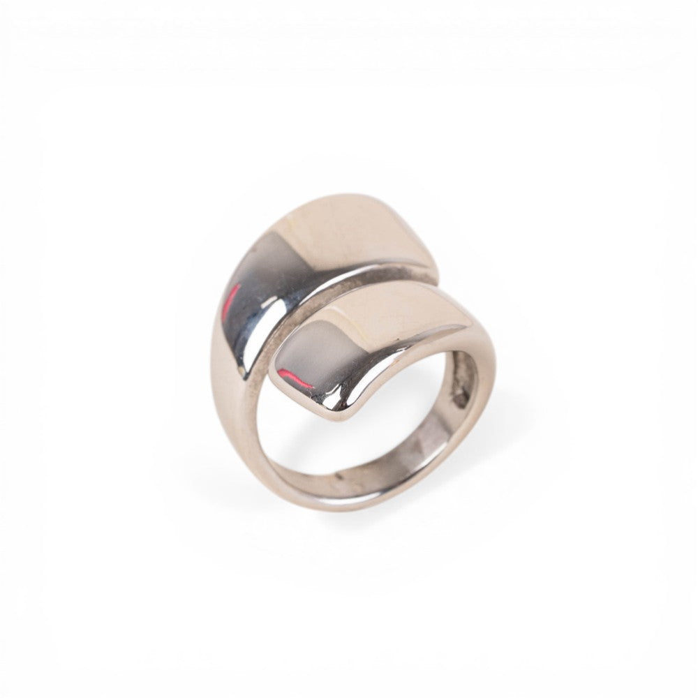 ANELLO CON FASCIA SOVRAPPOSTA