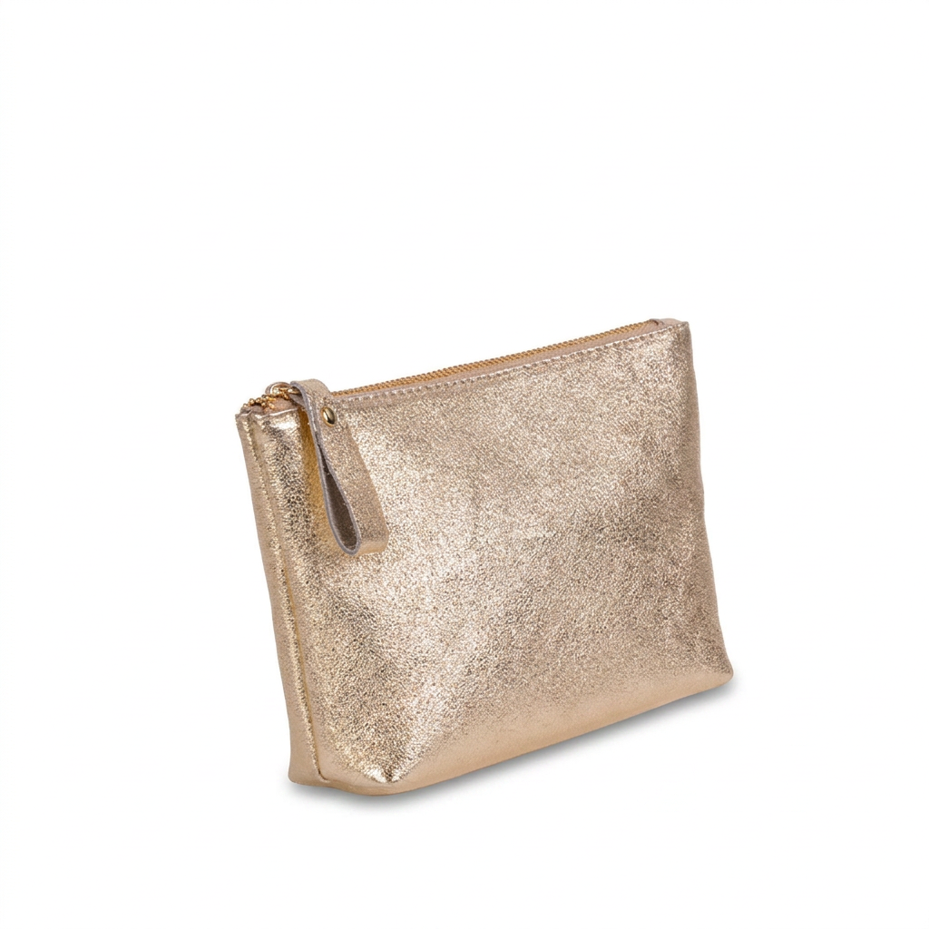 BORSA POCHETTE CON CHIUSURA A ZIP