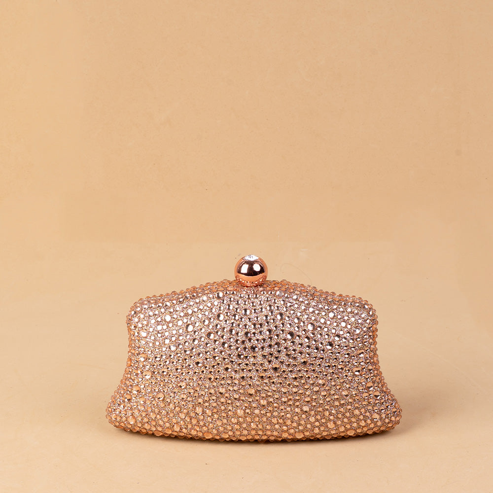 BORSA POCHETTE STRASS