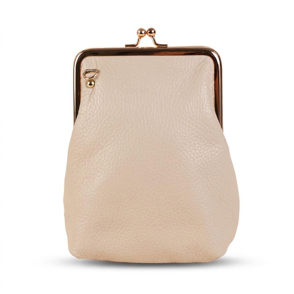 BORSA POCHETTE CON CHIUSURA A CLICK