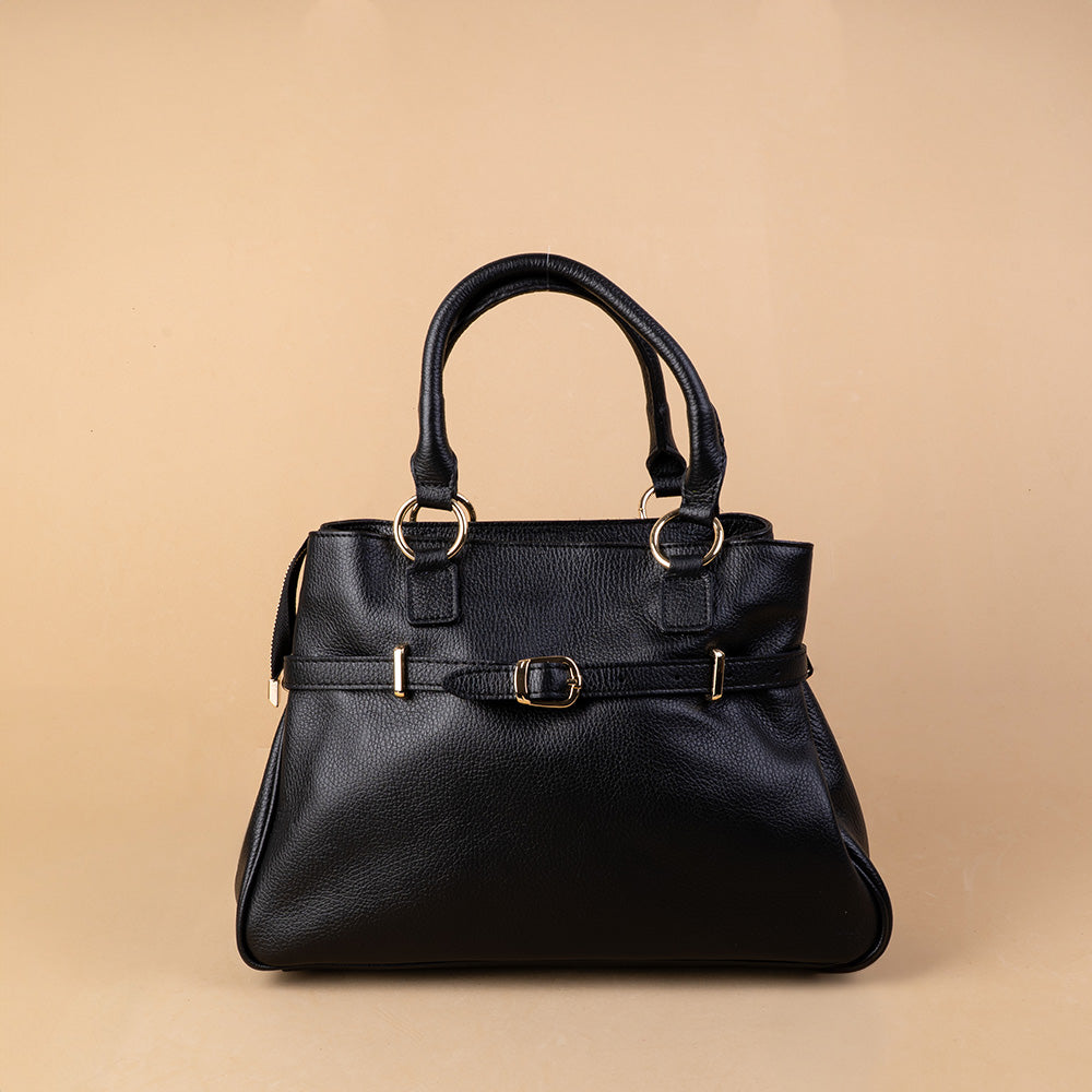 BORSA A SPALLA CON CINTA NELLA PARTE SUPERIORE