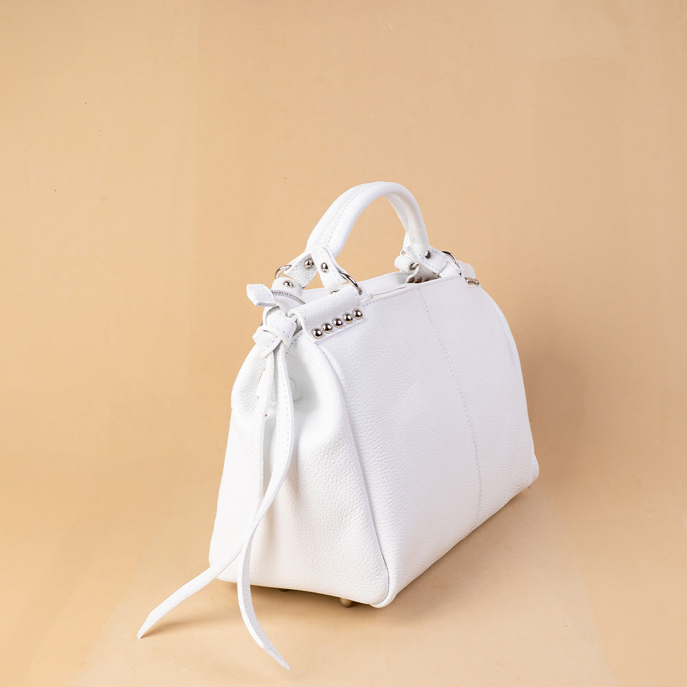 RECTANGULAR HANDBAG WITH STUDS