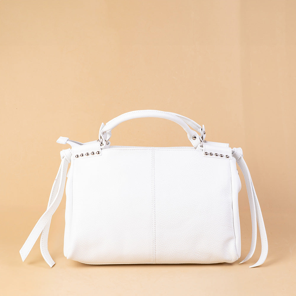 RECTANGULAR HANDBAG WITH STUDS